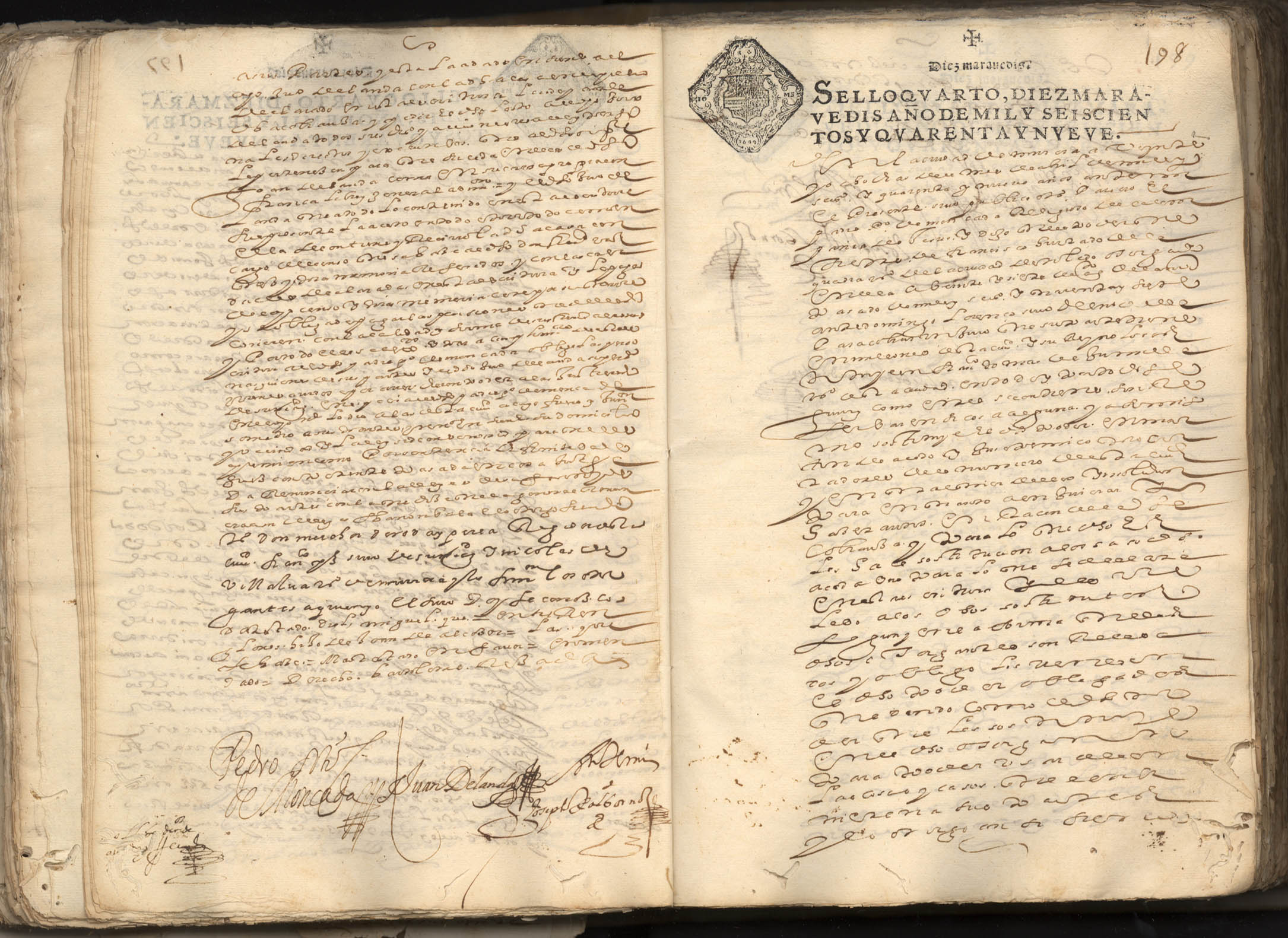 Registro de José Albornoz, Murcia de 1649.